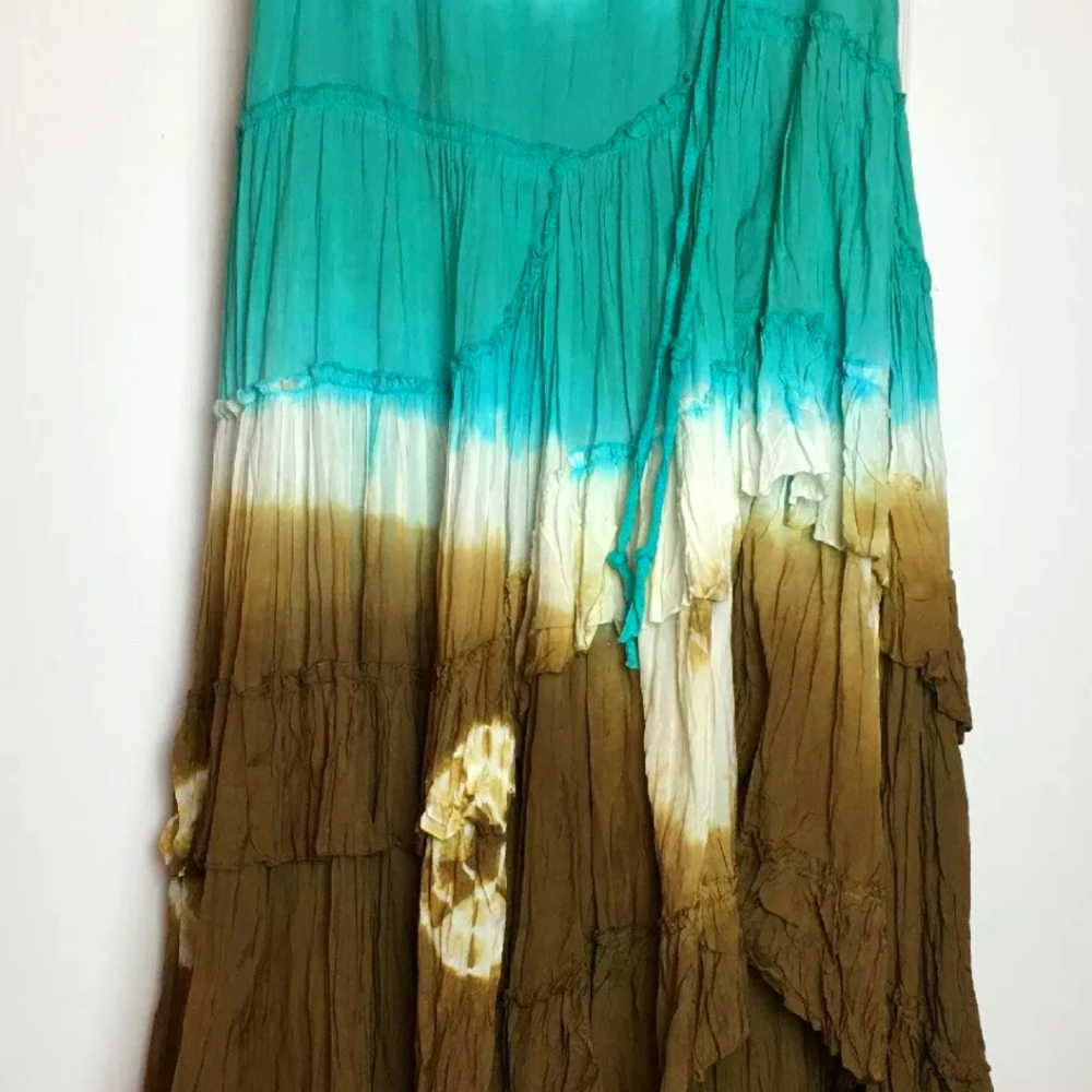 Beautiful following multilayered bohemian skirt